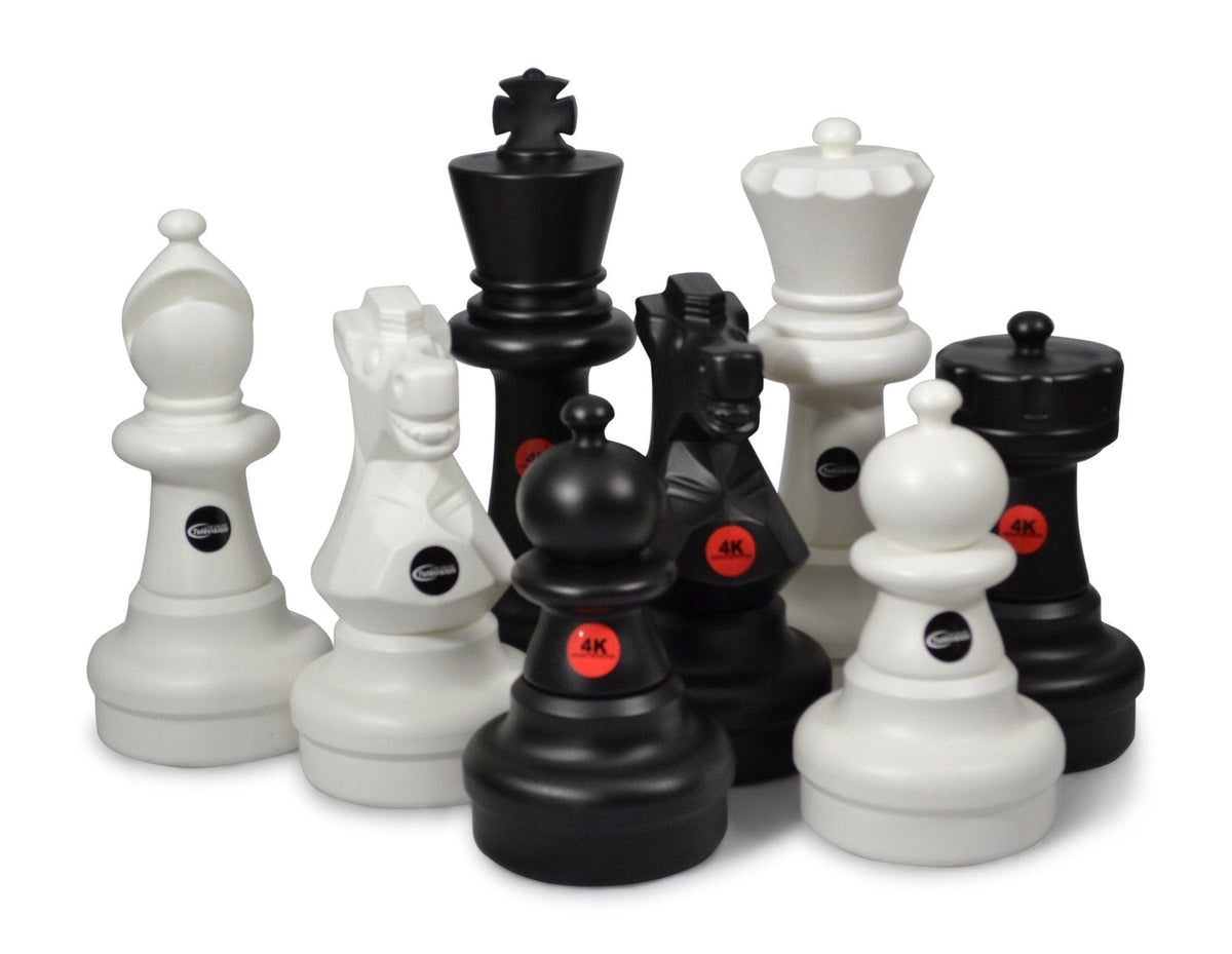 25 Inch Giant Outdoor Chess Set | Personalized With Your Logo | GiantChessUSA
