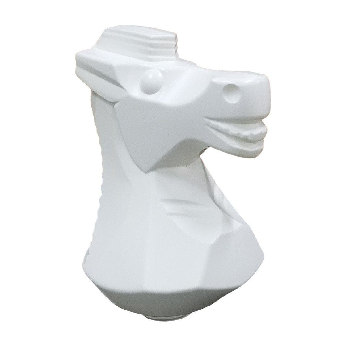 MP25 Knight White Top | Giant Outdoor Chess | | GiantChessUSA