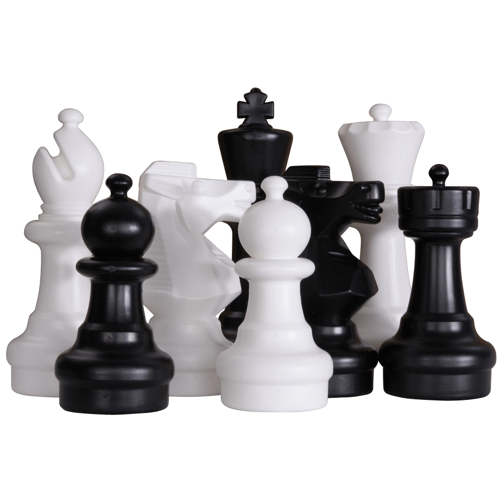 12" Plastic Giant Chess Set