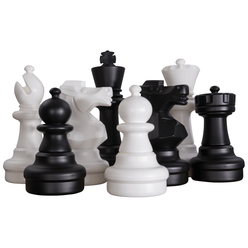 25" Plastic Giant Chess Set