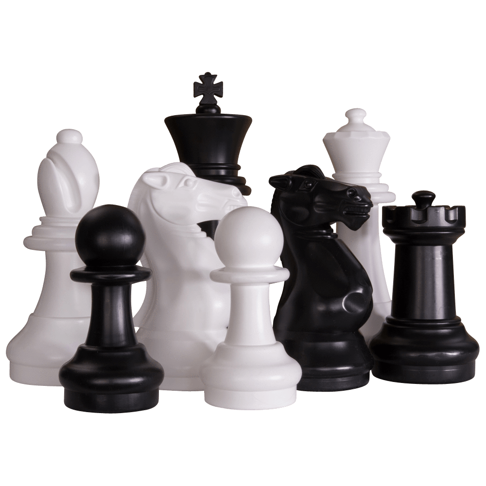 16" Plastic Giant Chess Set