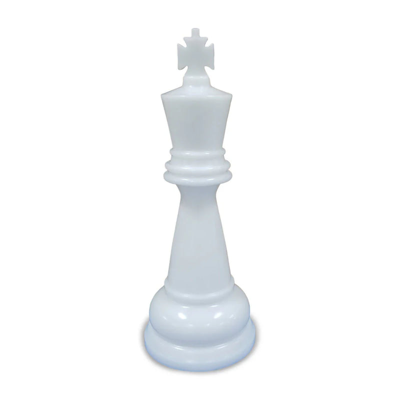 Individual Pieces for The MegaChess 26 Inch Perfect Giant Chess Set | King / White | GiantChessUSA