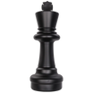 Individual Pieces For The 25 Inch Plastic Giant Chess Set | Giant Outdoor Chess | King / Black | GiantChessUSA