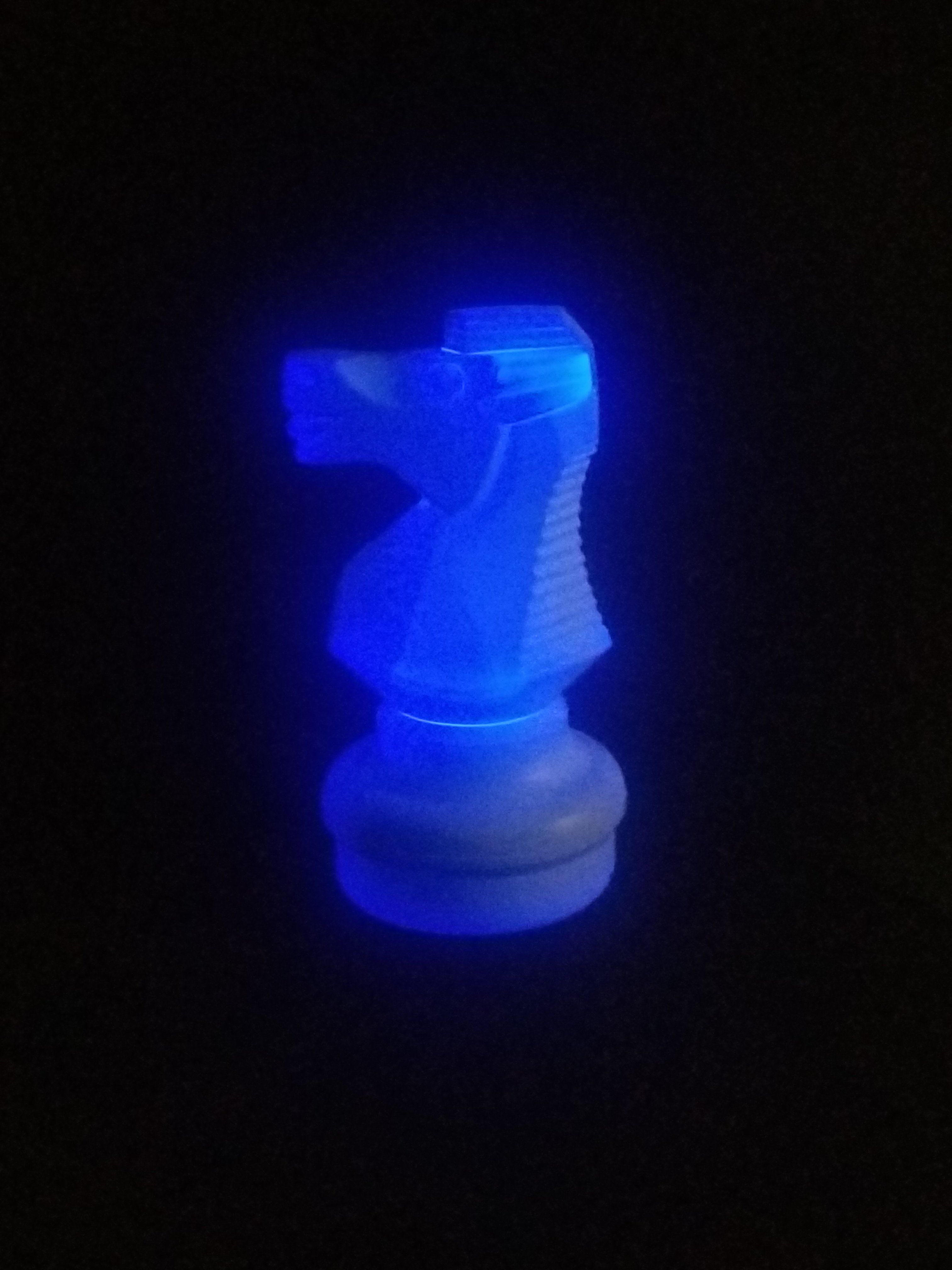 Individual Pieces For The 25 Inch Plastic Giant Chess Set | Giant Outdoor Chess | Knight / LED Lights 8 Colors | GiantChessUSA