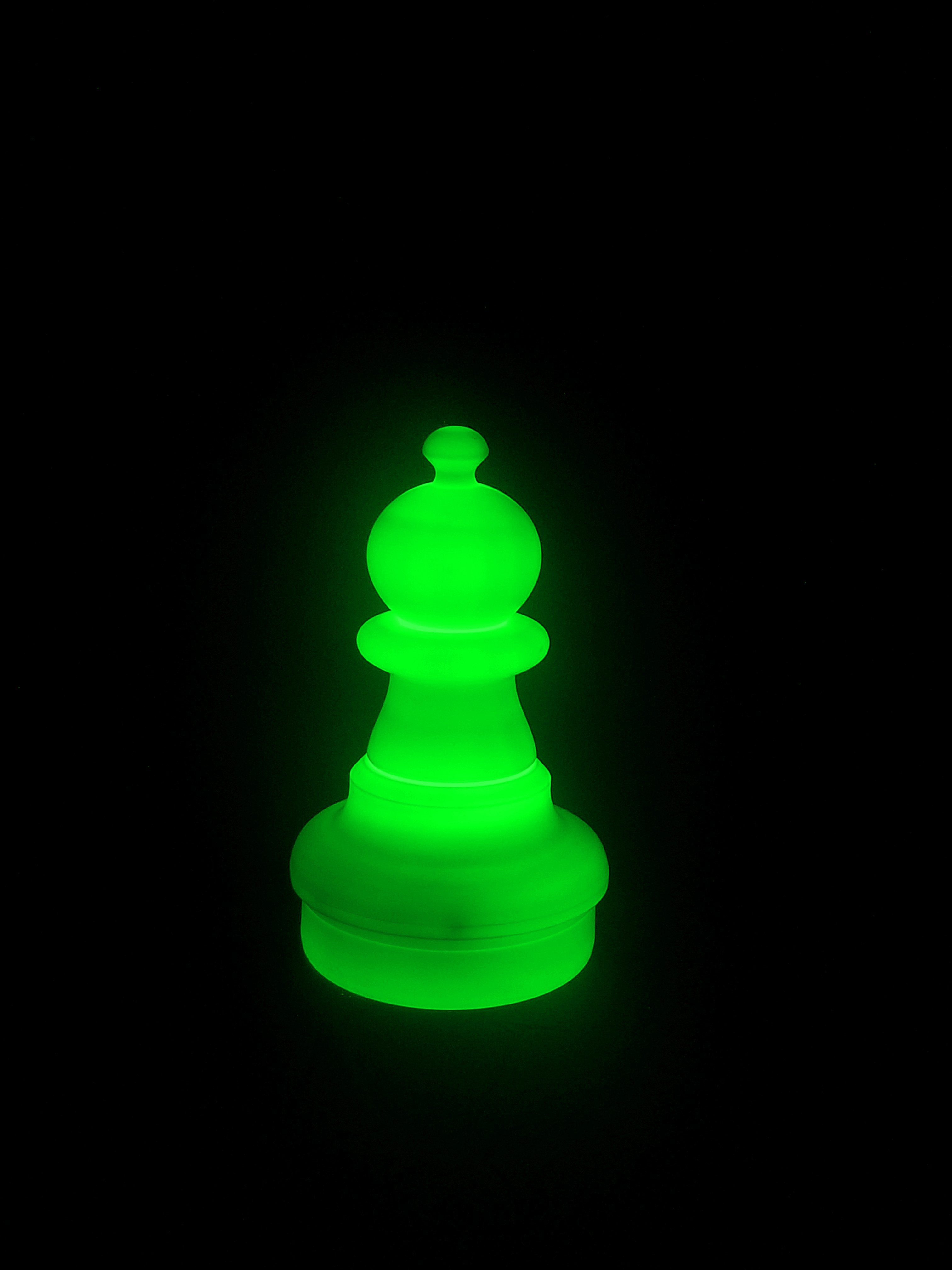 16 Inch LED Pawn Individual Plastic Chess Piece - Illuminates 8 Different Colors | Giant Outdoor Chess | | GiantChessUSA