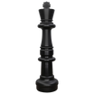 Individual Pieces For The 37 Inch Plastic Giant Chess Set | Giant Outdoor Chess | King / Black | GiantChessUSA