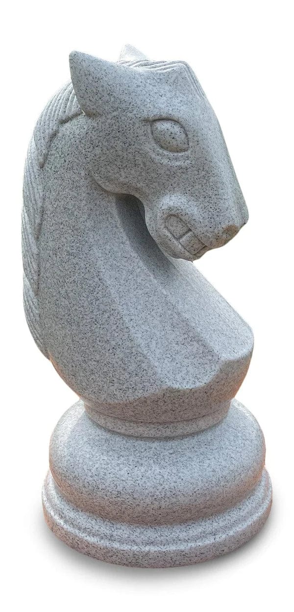 Giant Outdoor Chess 26-Inch Perfect Chess Set - Stone Gray Edition | Giant Outdoor Chess