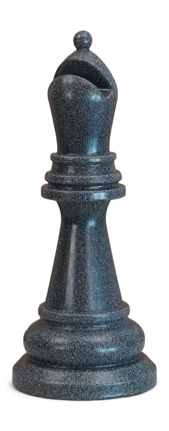 Individual Pieces For The 26 Inch Perfect Giant Chess Set | Giant Outdoor Chess | Bishop / Dark Gray | GiantChessUSA