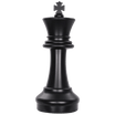 Individual Pieces For The 16 Inch Plastic Giant Chess Set | Giant Outdoor Chess | King / Black | GiantChessUSA