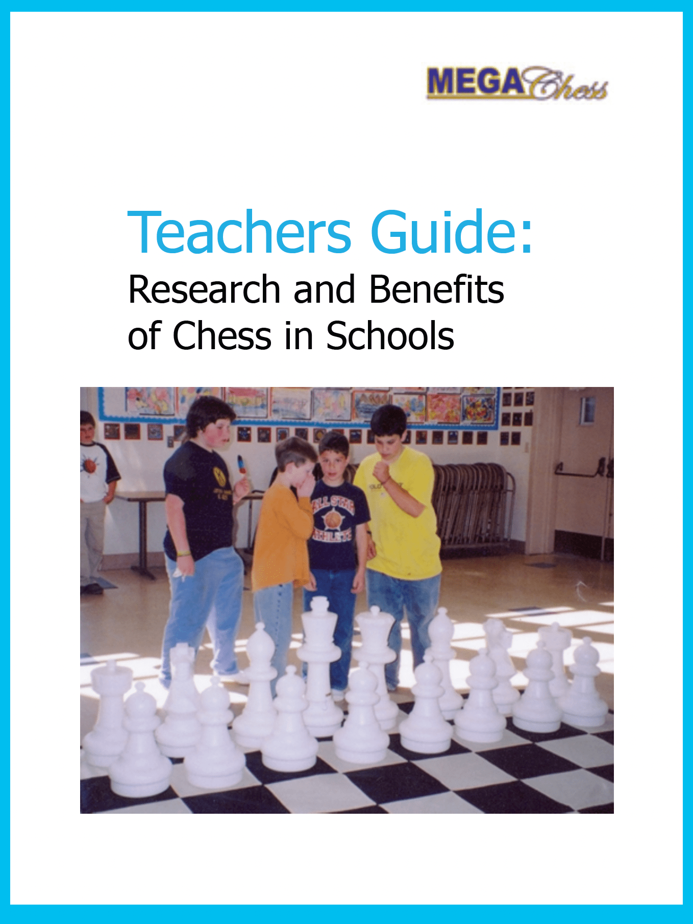 MegaChess Teachers Guide to Research and Chess in Schools - Downloadable ebook | | GiantChessUSA