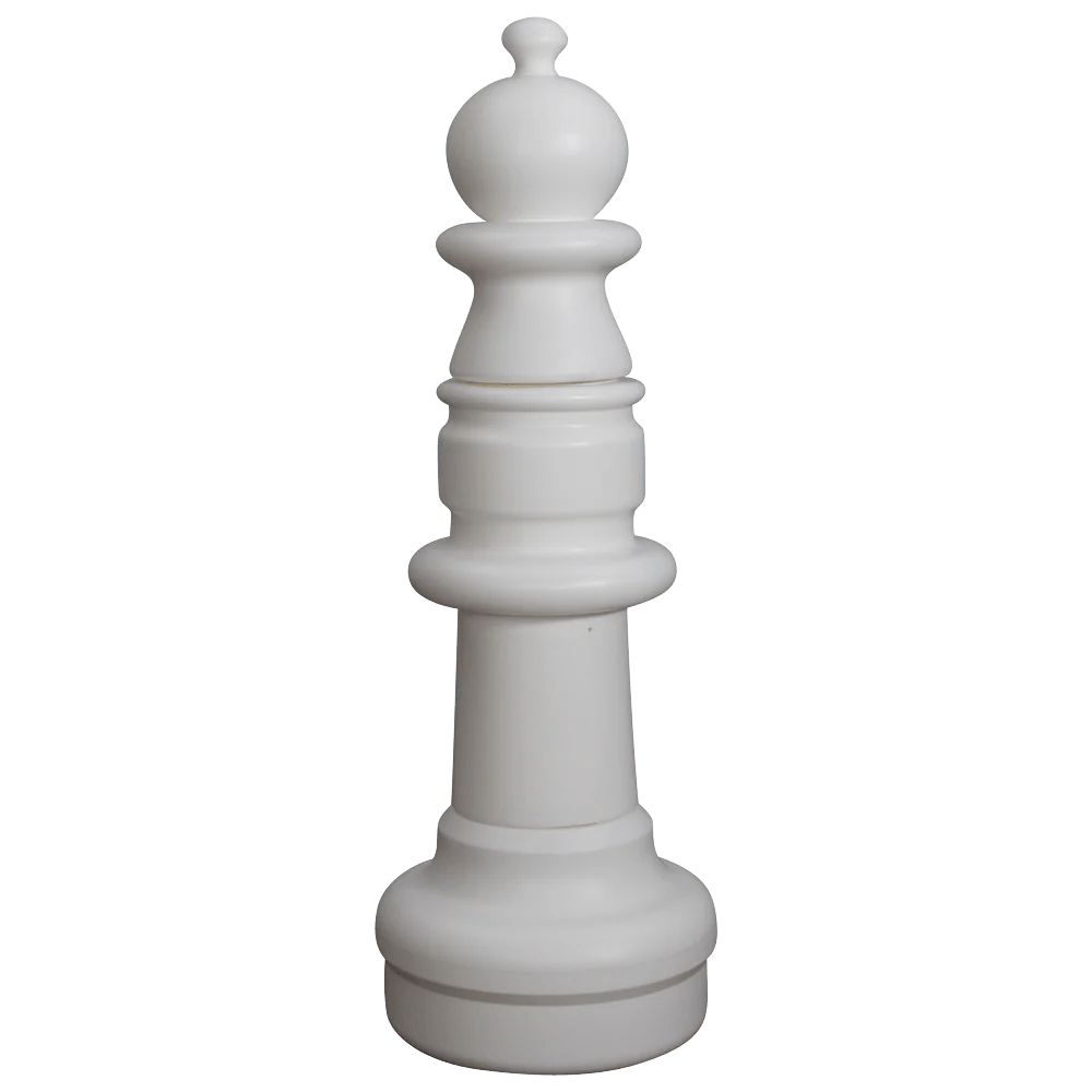 Individual Pieces For The 37 Inch Plastic Giant Chess Set | Giant Outdoor Chess | Pawn / White | GiantChessUSA