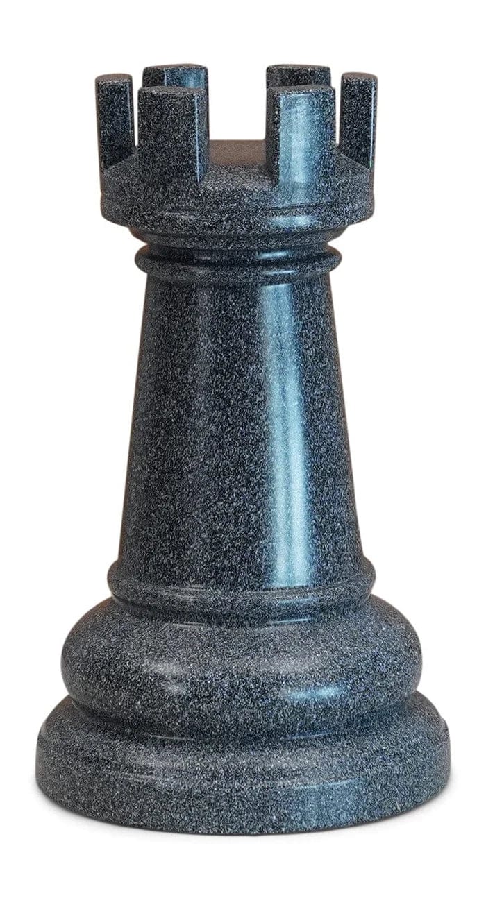 Individual Pieces For The 26 Inch Perfect Giant Chess Set | Giant Outdoor Chess | Rook / Dark Gray | GiantChessUSA