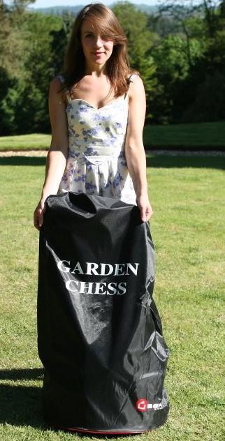 Giant Outdoor Chess Storage Bag for 12-inch or 16-inch Plastic Chess Set