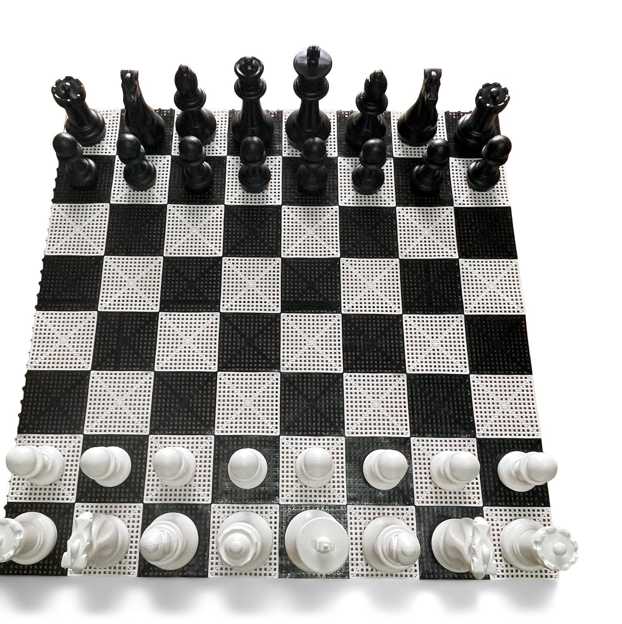 Commercial Grade Rollup Chessboard with 8 Inch Squares | Giant Outdoor Chess | | GiantChessUSA