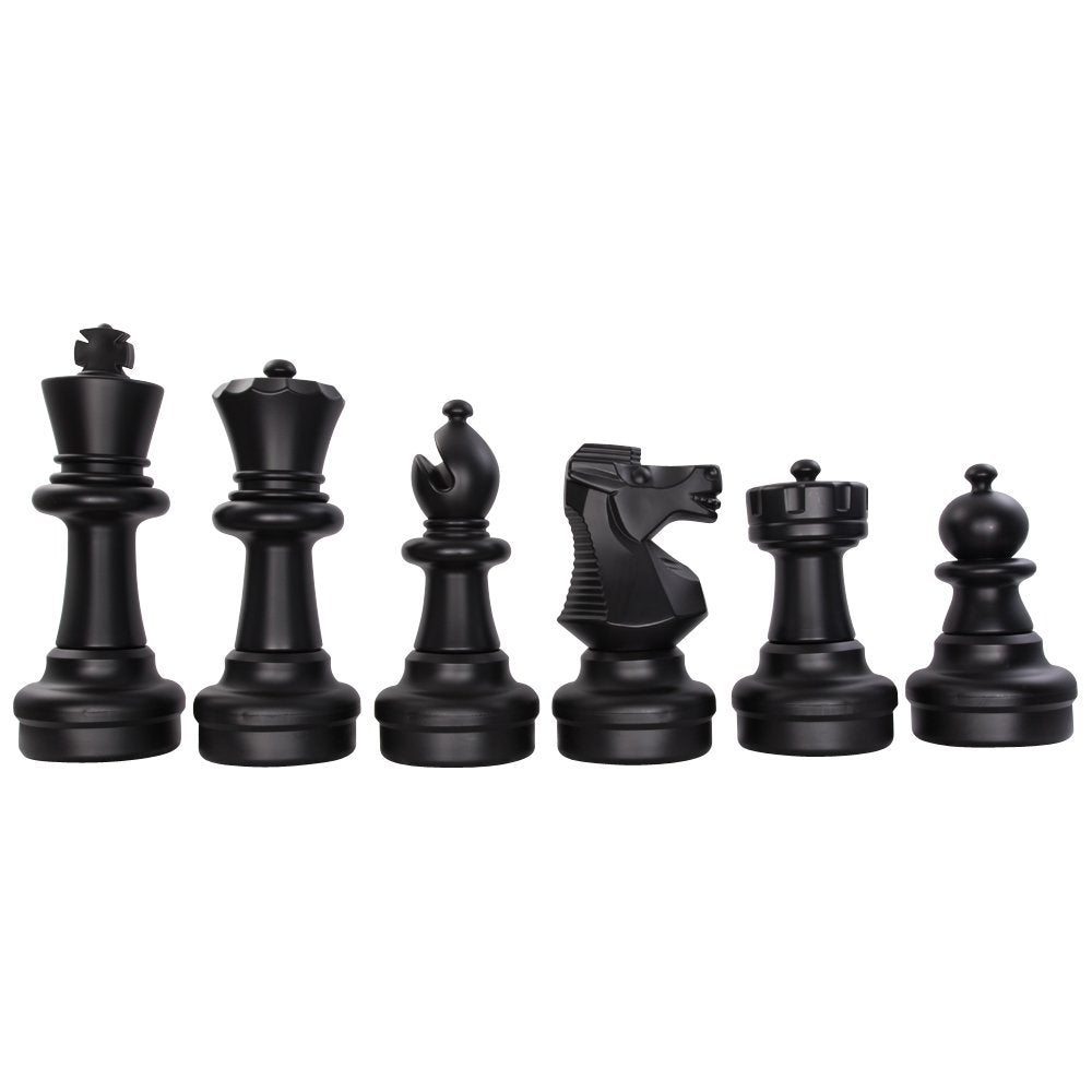 MegaChess 25 Inch Plastic Light-up LED Giant Chess Set  One Side LED and One Side Black |  | GiantChessUSA