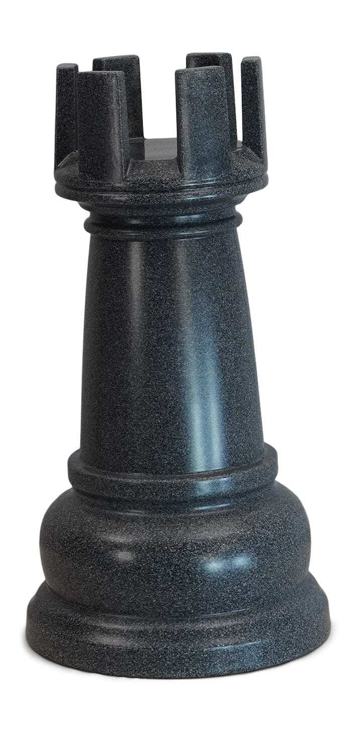 23 Inch Dark Gray Perfect Rook Giant Chess Piece | Giant Outdoor Chess | | GiantChessUSA