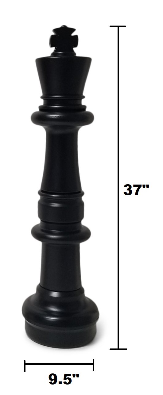 37 Inch Plastic Giant Chess Set | Giant Outdoor Chess | | GiantChessUSA