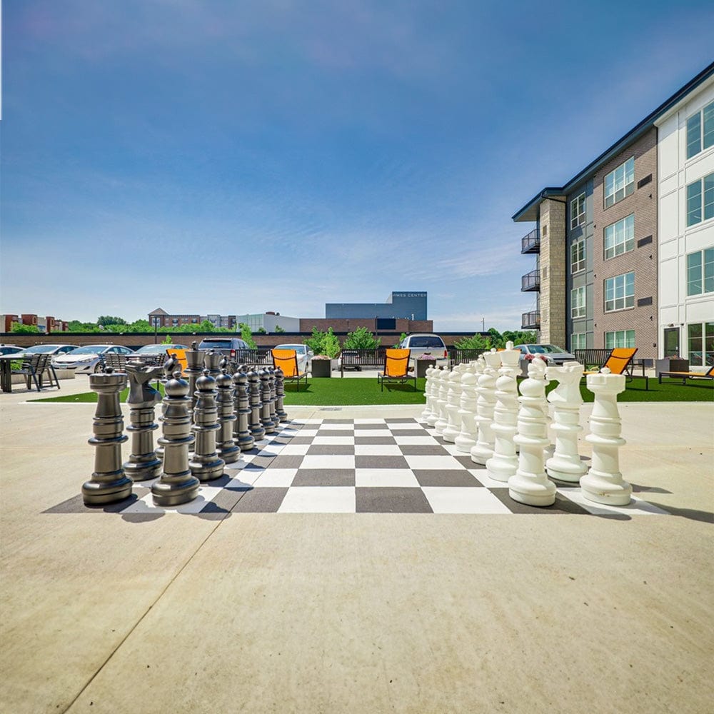 37 Inch Plastic Giant Chess Set | Giant Outdoor Chess | | GiantChessUSA