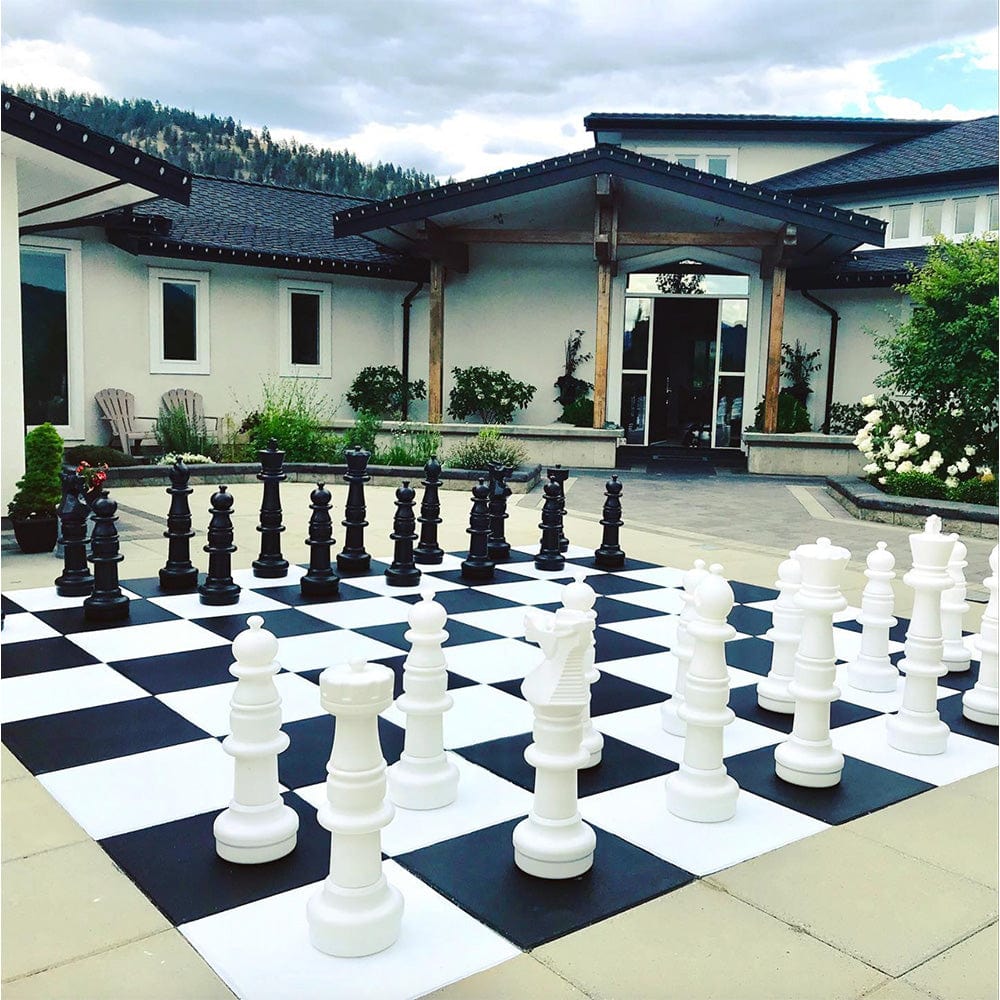 37 Inch Plastic Giant Chess Set | Giant Outdoor Chess | | GiantChessUSA