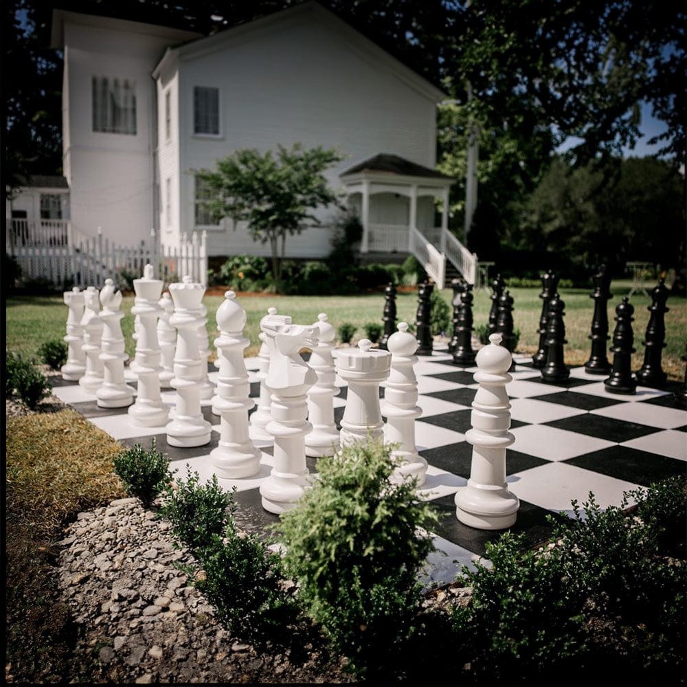 37 Inch Plastic Giant Chess Set | Giant Outdoor Chess | | GiantChessUSA