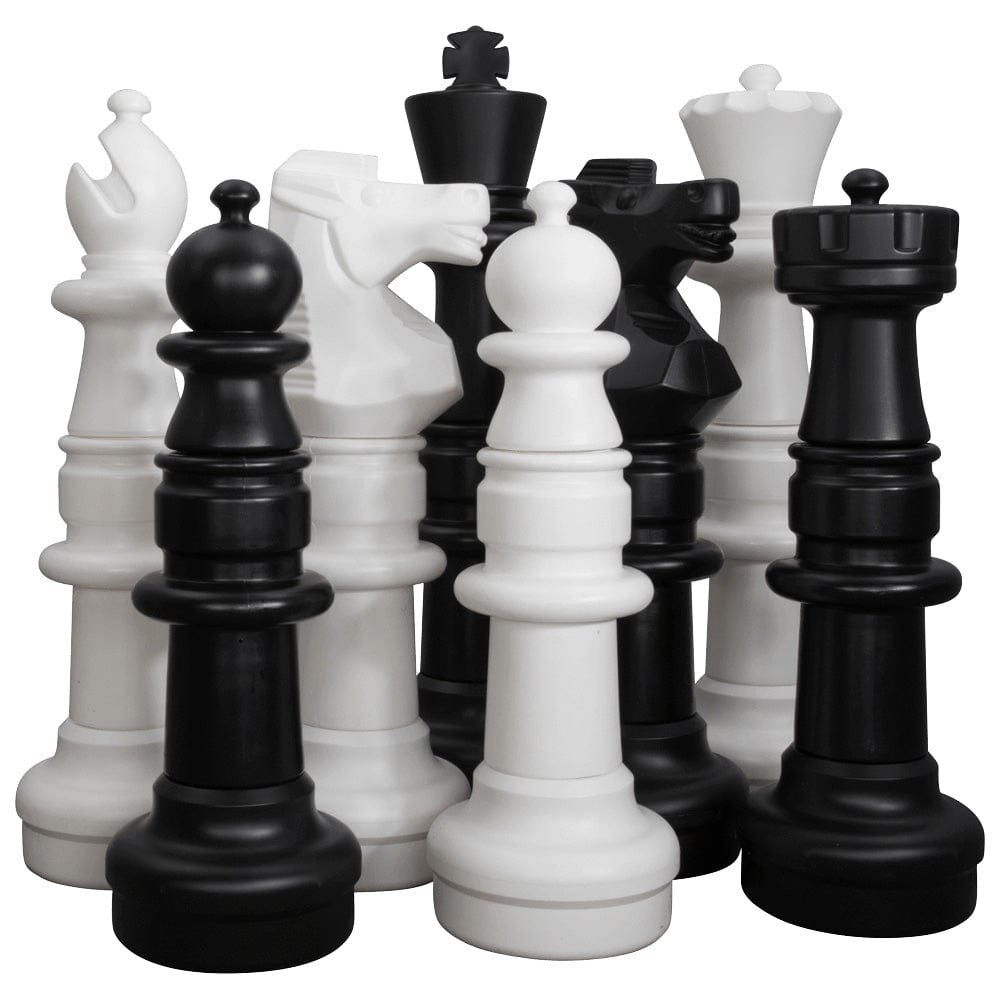 37 Inch Plastic Giant Chess Set | Giant Outdoor Chess | | GiantChessUSA