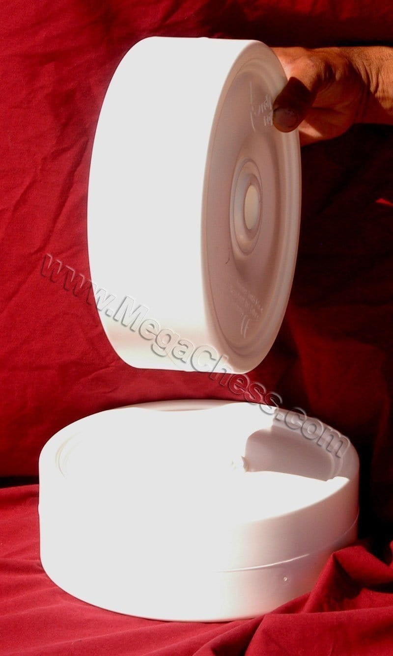 Personalized 10 Inch Plastic Giant Checkers | Giant Outdoor Chess | | GiantChessUSA