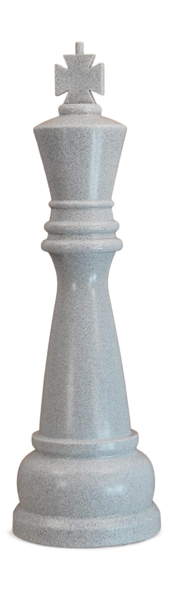 48 Inch Light Gray Perfect King Giant Chess Piece | Giant Outdoor Chess | | GiantChessUSA