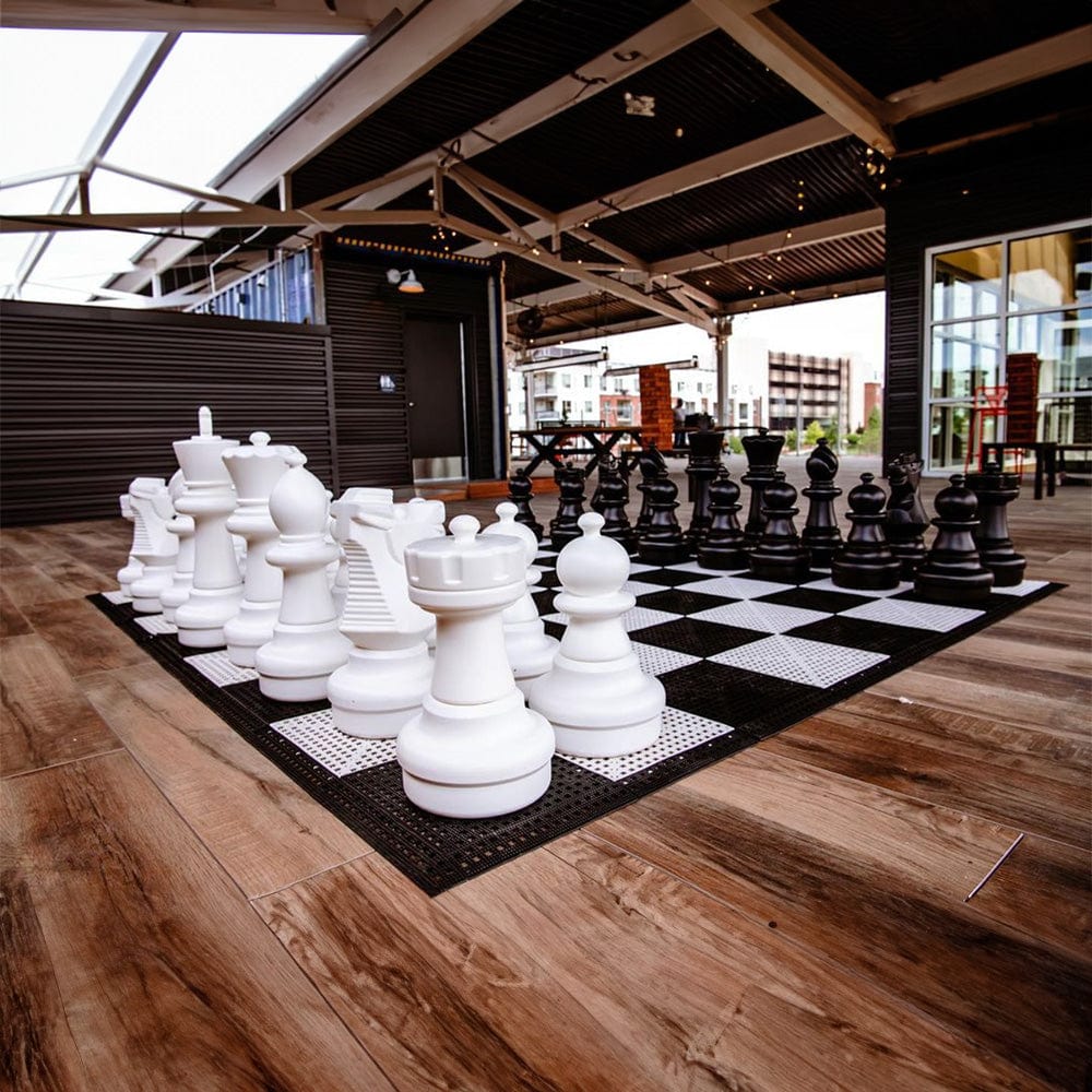 25 Inch Plastic Giant Chess Set | Giant Outdoor Chess | | GiantChessUSA