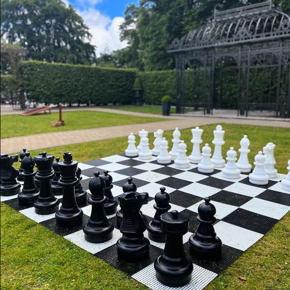 25 Inch Plastic Giant Chess Set | Giant Outdoor Chess | | GiantChessUSA