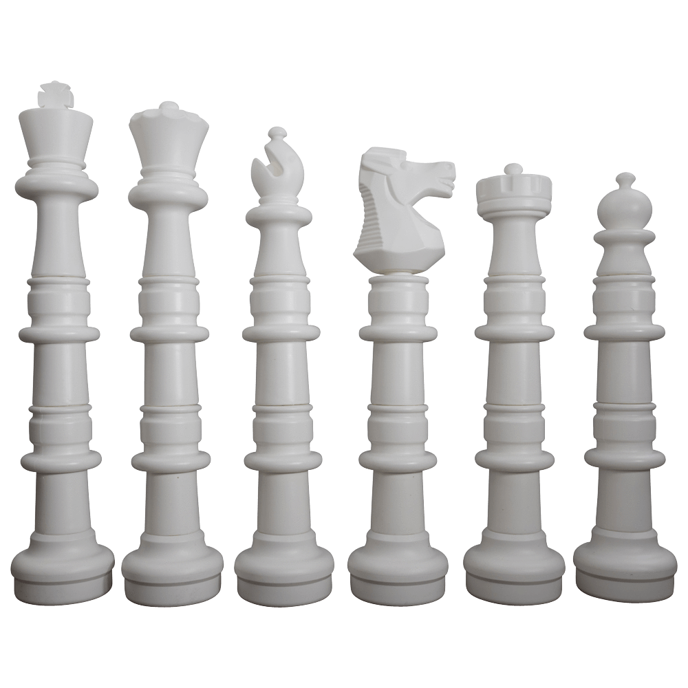 49 Inch Plastic Giant Chess Set with Plastic Board | Giant Outdoor Chess | | GiantChessUSA