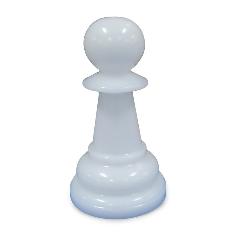 MegaChess 16 Inch White Premium Plastic Pawn Giant Chess Piece | Default Title | GiantChessUSA