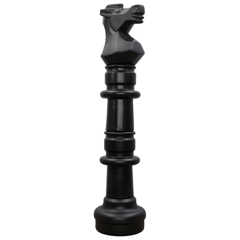 MegaChess 42 Inch Dark Plastic Knight Giant Chess Piece |  | GiantChessUSA