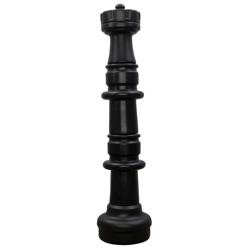 MegaChess 41 Inch Dark Plastic Rook Giant Chess Piece |  | GiantChessUSA