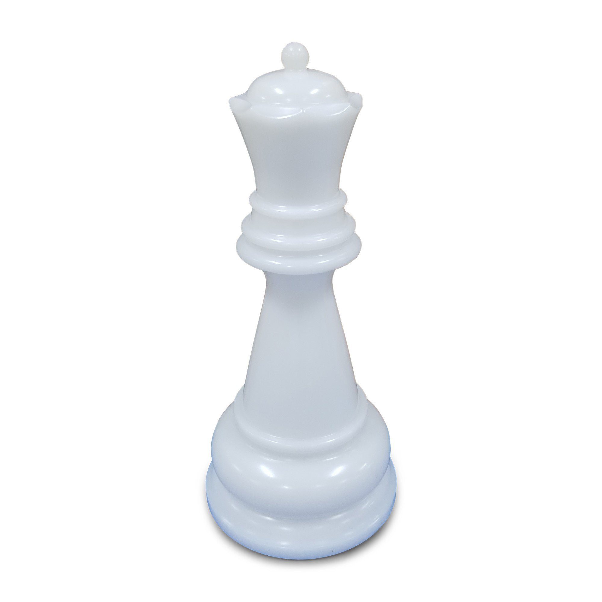 MegaChess 22 Inch White Premium Plastic Queen Giant Chess Piece |  | GiantChessUSA