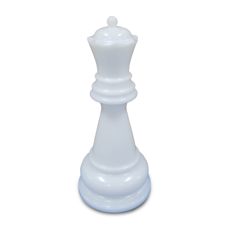 MegaChess 22 Inch White Premium Plastic Queen Giant Chess Piece |  | GiantChessUSA