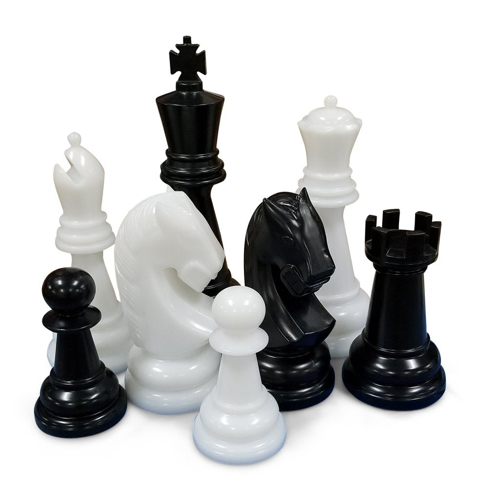 MegaChess Personalized 38 Inch Perfect Giant Chess Set |  | GiantChessUSA