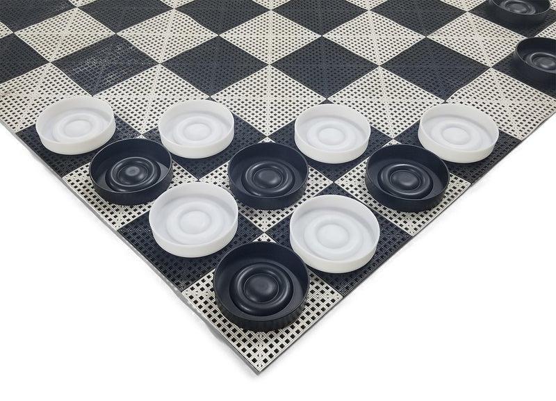 The Perfect Giant Checker Set | 10 Inches Wide | MegaChess | Default Title | GiantChessUSA