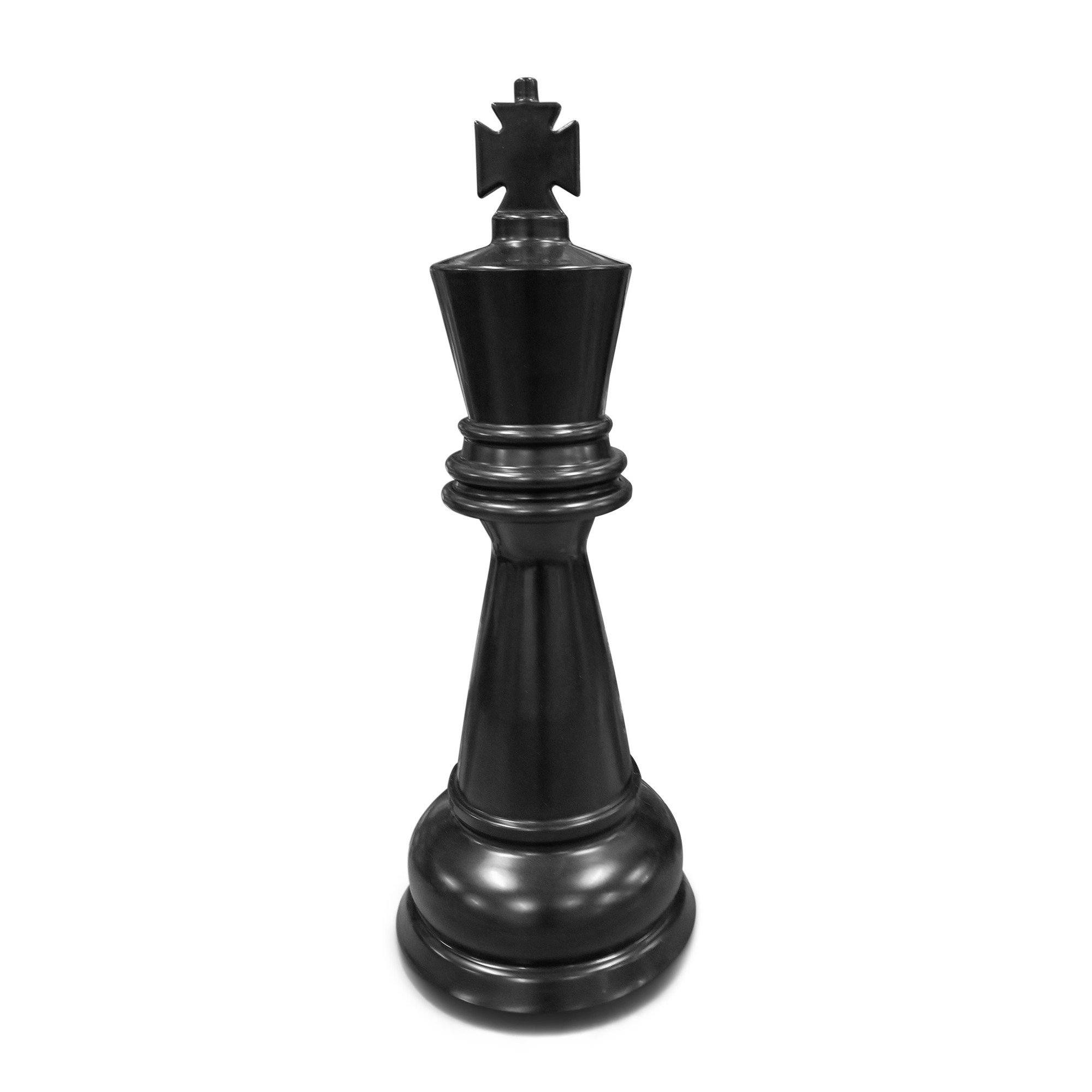 MegaChess 48 Inch White Premium Plastic King Giant Chess Piece | Default Title | GiantChessUSA