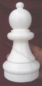 MegaChess 8 Inch Light Plastic Pawn Giant Chess Piece |  | GiantChessUSA