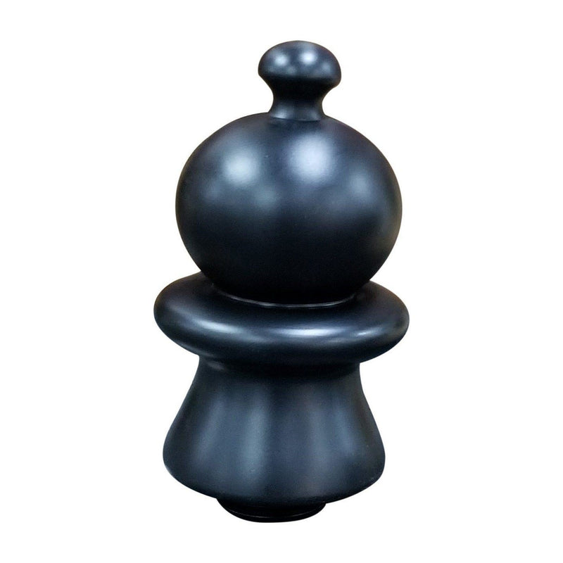 MegaChess 16 Inch Dark Plastic Pawn Giant Chess Piece - Top Only |  | GiantChessUSA