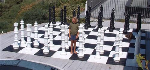 MegaChess 49 Inch Plastic Giant Chess Set |  | GiantChessUSA