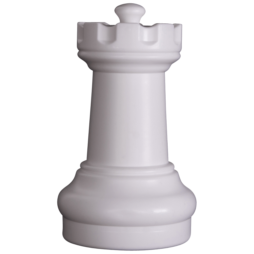 MegaChess 10 Inch Light Plastic Rook Giant Chess Piece |  | GiantChessUSA