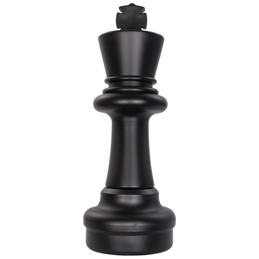 MegaChess 25 Inch Dark Plastic King Giant Chess Piece |  | GiantChessUSA