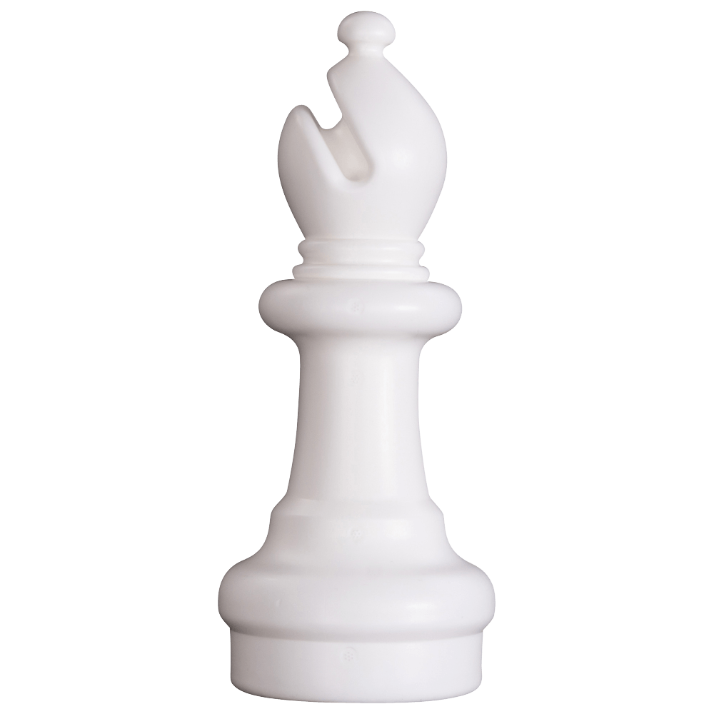 10 Inch Light Plastic Bishop Giant Chess Piece | Giant Outdoor Chess | | GiantChessUSA