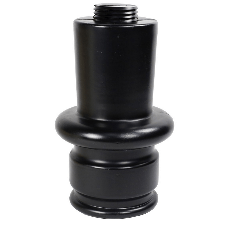 12 Inch Dark Plastic Extension To Lengthen Giant Chess Pieces | Giant Outdoor Chess | | GiantChessUSA