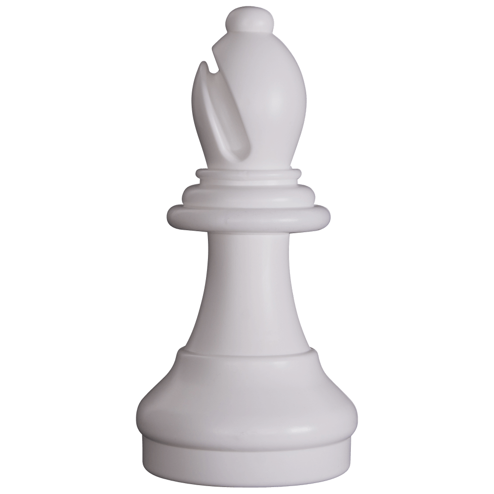 13 Inch Light Plastic Bishop Giant Chess Piece | Giant Outdoor Chess | | GiantChessUSA