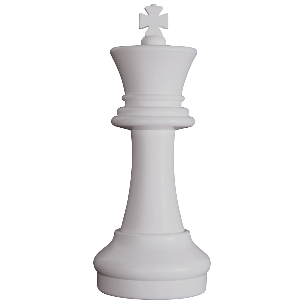 16 Inch Light Plastic King Giant Chess Piece | Giant Outdoor Chess | | GiantChessUSA