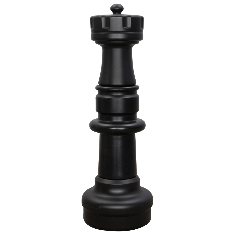 29 Inch Dark Plastic Rook Giant Chess Piece | Giant Outdoor Chess | | GiantChessUSA