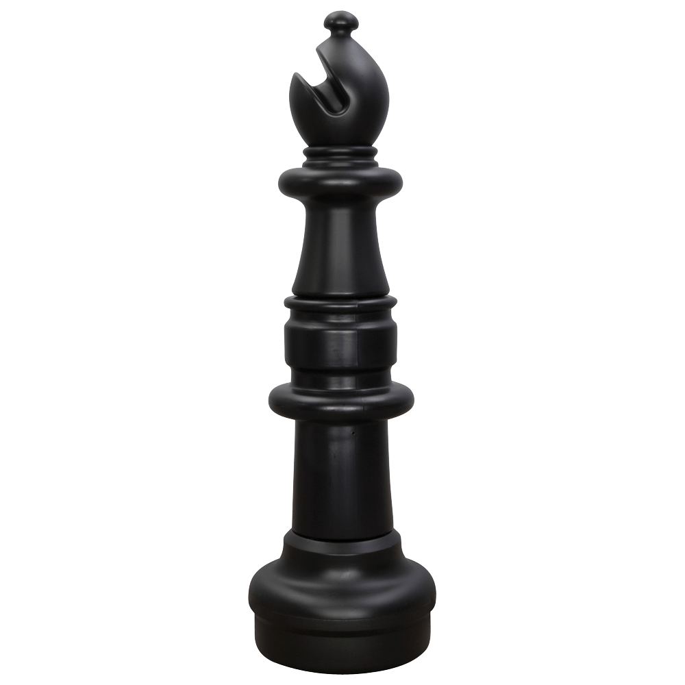 33 Inch Dark Plastic Bishop Giant Chess Piece | Giant Outdoor Chess | | GiantChessUSA