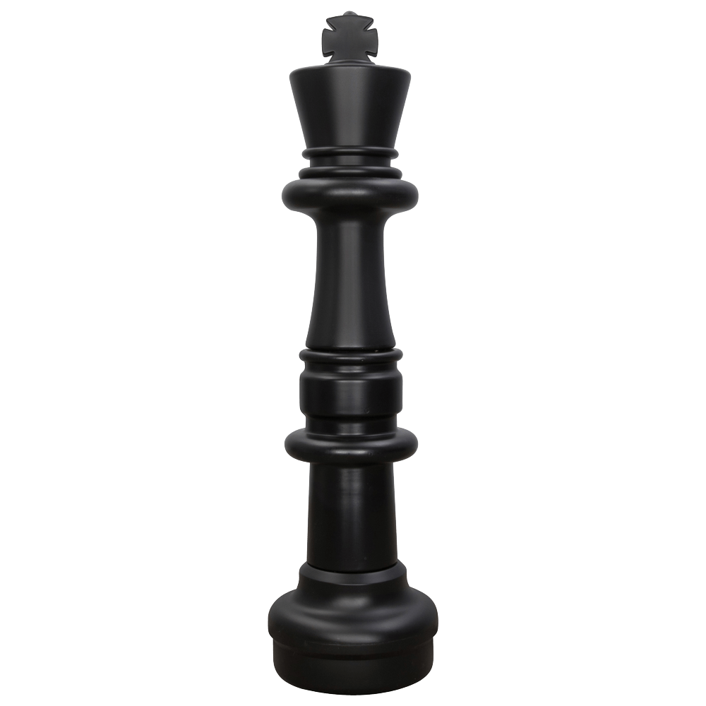 37 Inch Dark Plastic King Giant Chess Piece Giant Outdoor Chess | | GiantChessUSA